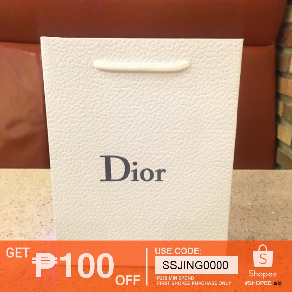 Dior paper online bag