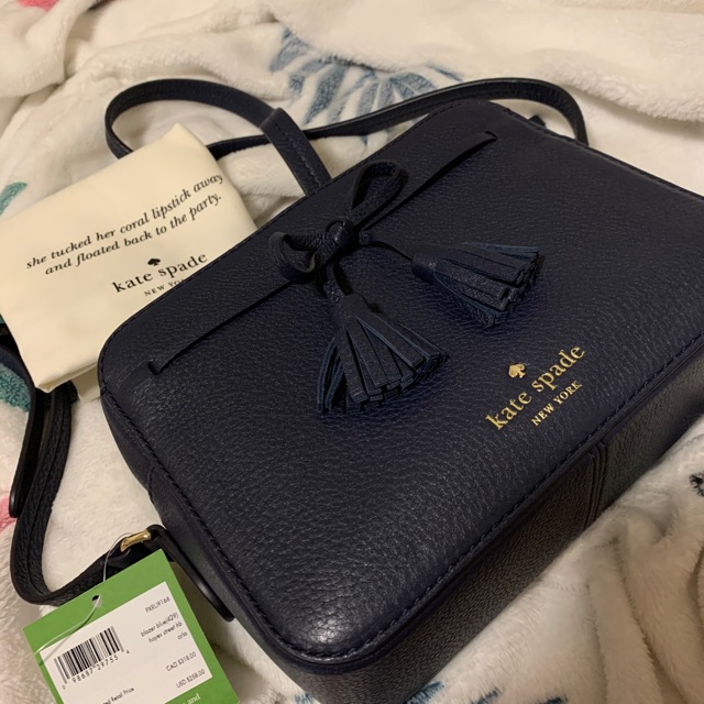 Kate spade camera discount bag with tassel