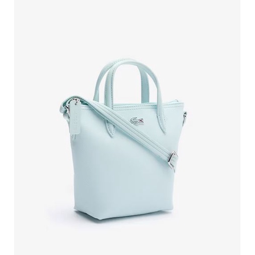 LACOSTE Women's L.12.12 Concept Petit Piqué Coated Canvas Mini Zip Tote Bag Shopee Philippines