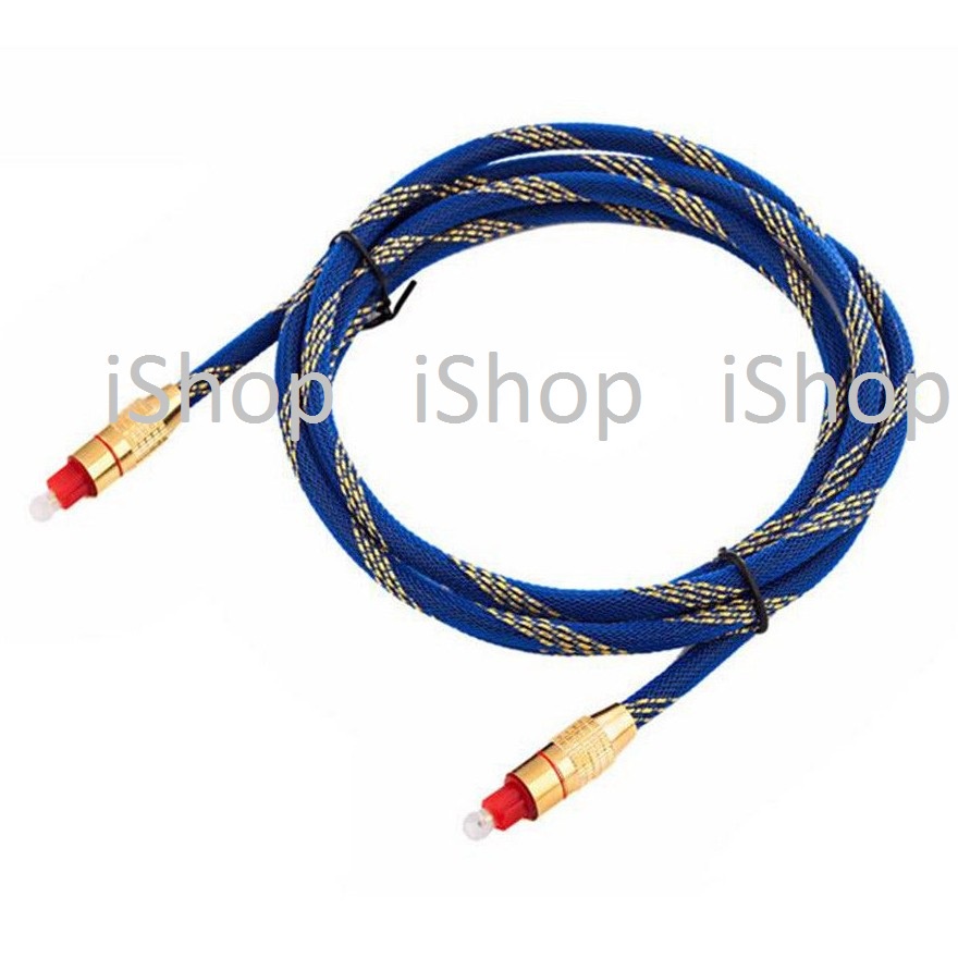 TOSLink Audio Cable Optical 1.5 meters, 3meters and 5 meters Braided