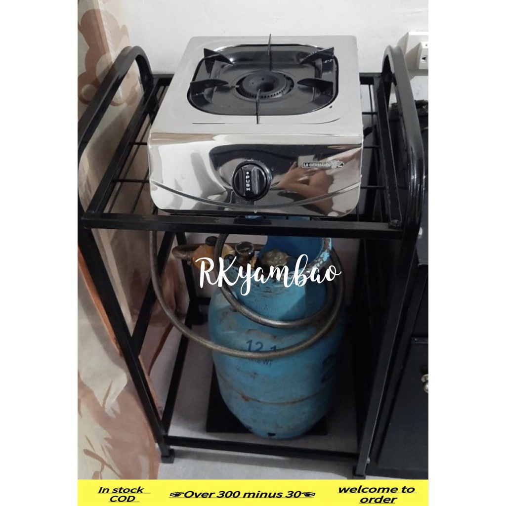 NEW COD Gas Stove Stand — Classic Grid (ready to use) — for single