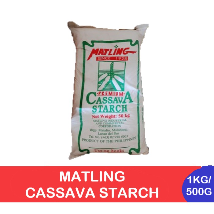 Matling Cassava Starch Flour 500g 1kg Shopee Philippines