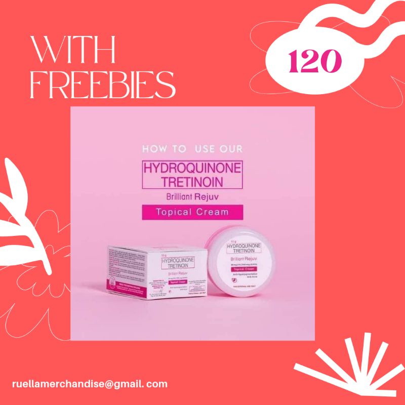 HYDROQUINONE TRETINOIN BRILLIANT REJUV CREAM 10G Shopee Philippines