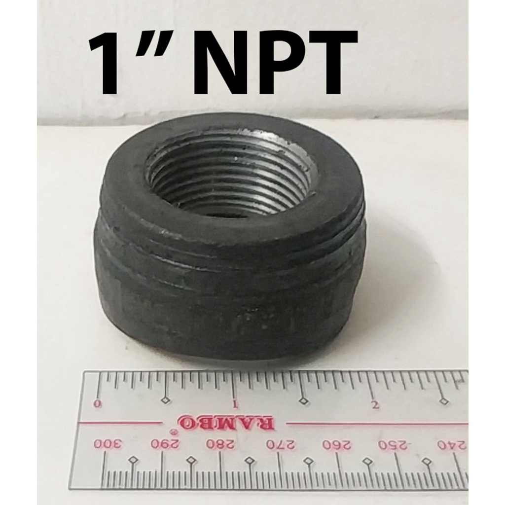 BI THREADOLET 1" NPT BLACK IRON Shopee Philippines
