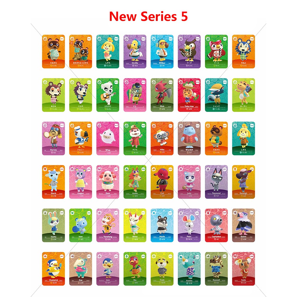Acnh Animal Crossing Series Amiibo Cards Animal Crossing Amiibo