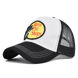 Bas fishing cap for men woven label trucker cap 5 panel cap breathable mesh  baseball cap for woman dad hat sun hat accessories