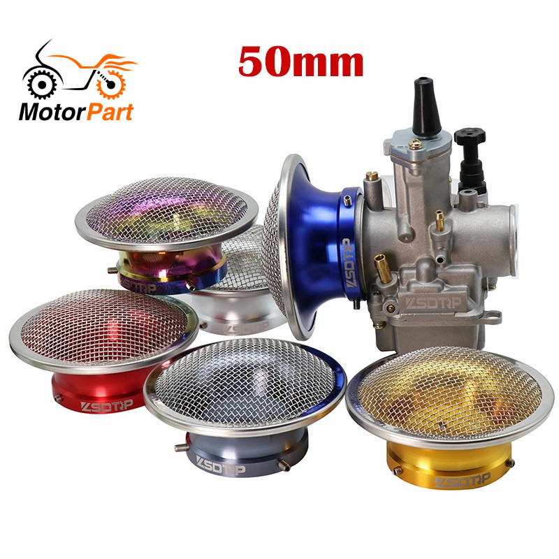 MOTOPARTS SHOP 50mm Moto Modified Carburetor Air Filter Cup motorcycle accessories Shopee