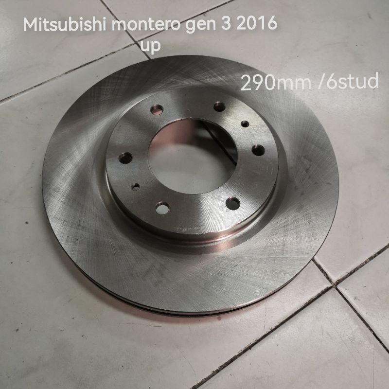 Mitsubishi Montero gen 3 front brake rotor disc | Shopee Philippines