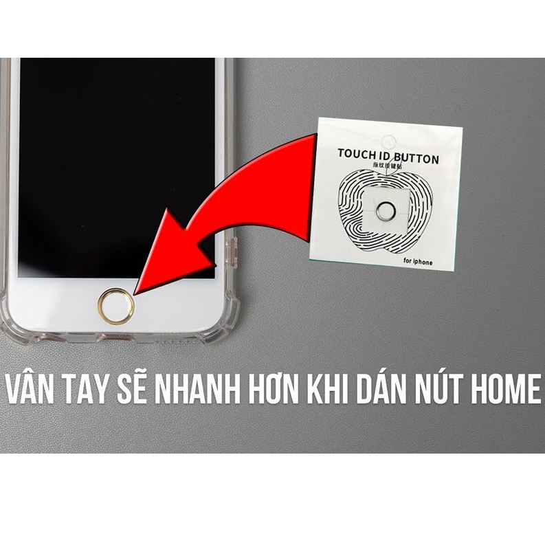 Iphon home key stickers, home button stickers receive fingerprints for ...