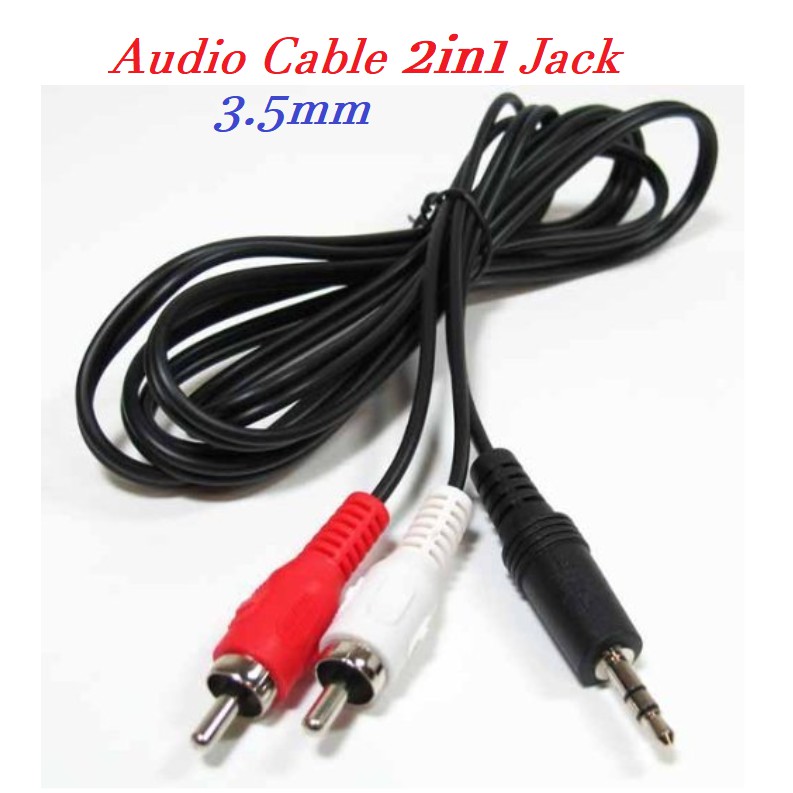 MX TRS Stereo Jack 6.3mm to Composite Audio 2 RCA Adaptor Price in