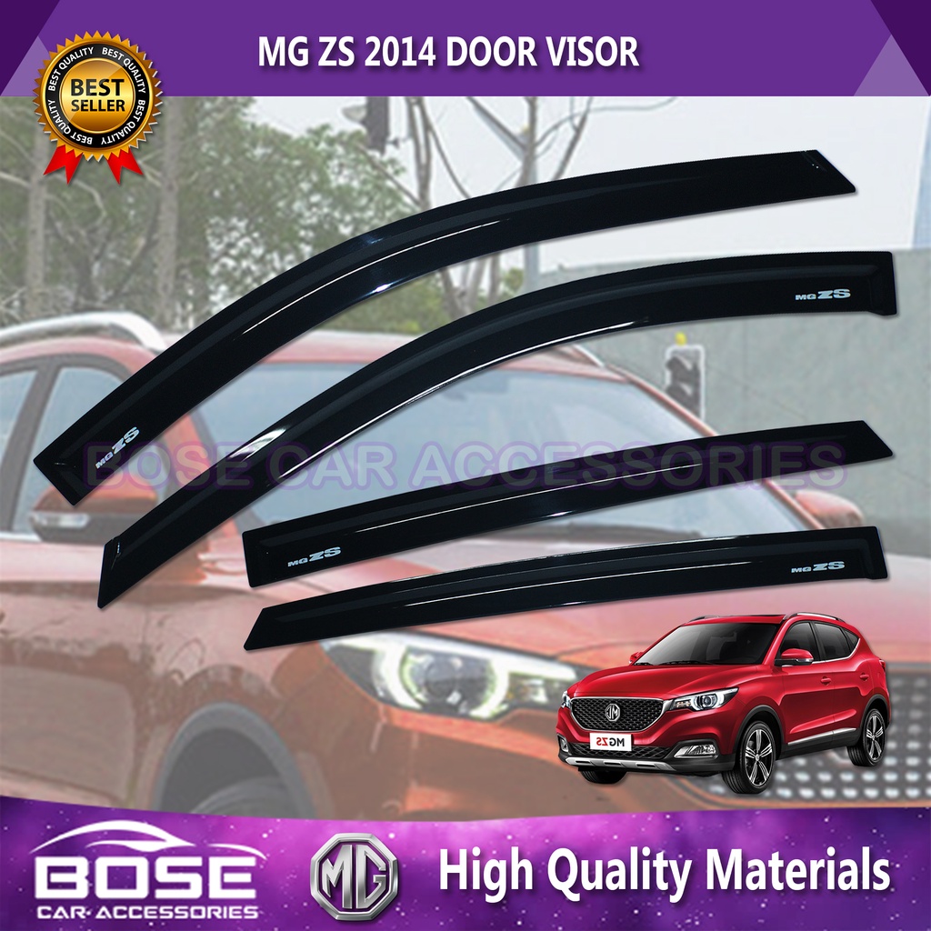 High Quality Injection Type MG ZS 2019 - 2023 Door Visor / Rain Visor ...