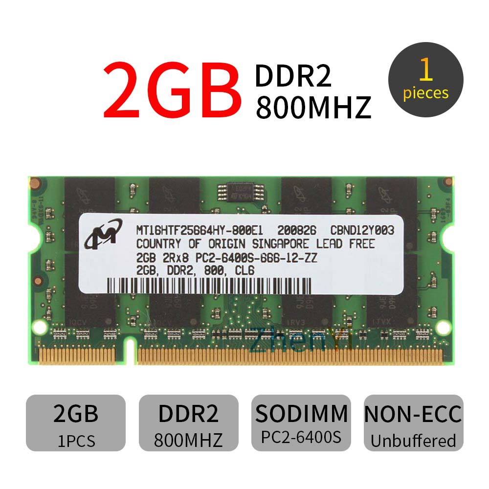 2GB DDR2-5300 Laptop Memory Upgrade For IBM-Lenovo Ghana - View #9