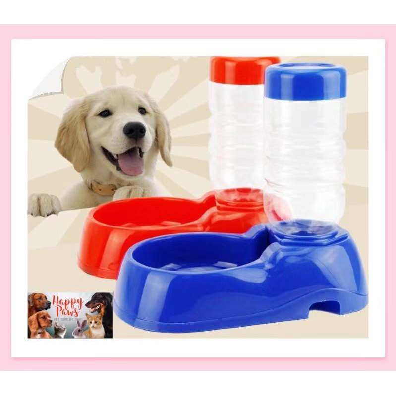 HAPPY PAWS PET】Pet Automatic Drinking Bowl w/ Bottle-450ml