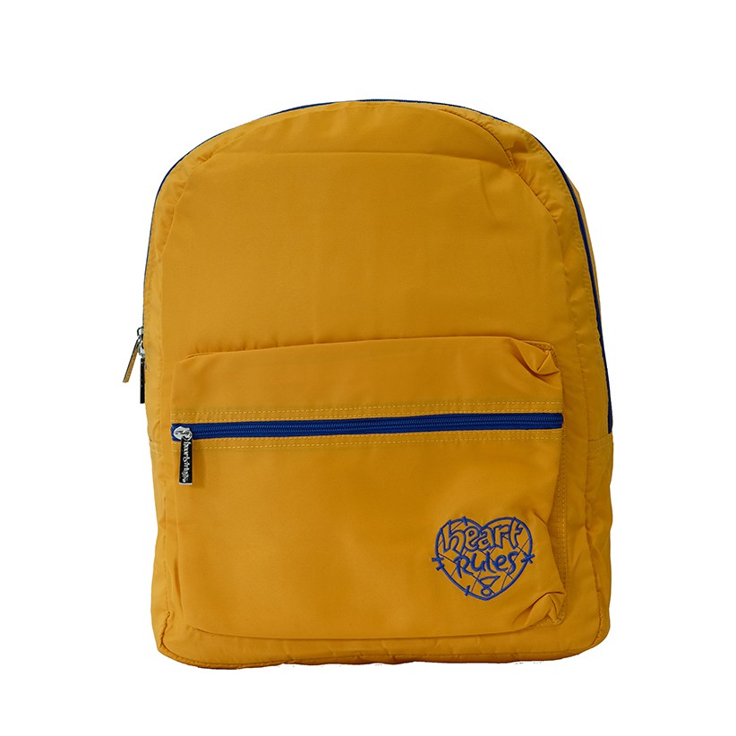 Heartstrings Mustard Backpack L Heart Rules | Shopee Philippines