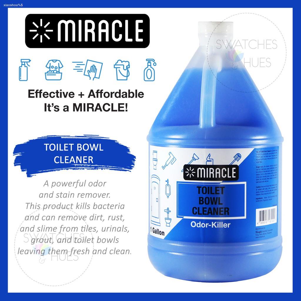 Miracle Toilet Bowl/Tile/Urinal/Grout Cleaner 3.75L gallon Shopee