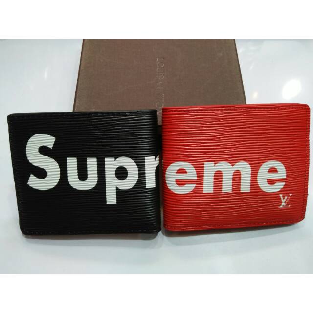 Supreme lv shop mens wallet