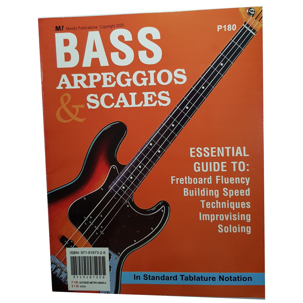 Bass Guitar Scales, Chords Arpeggios PDF Download Book