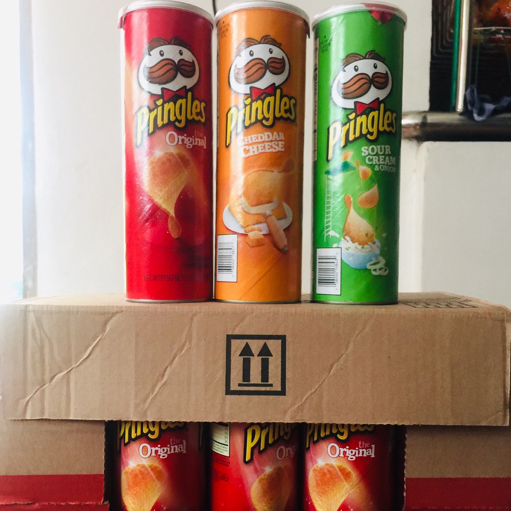 Pringles assorted in a box(14pcs) set Shopee Philippines