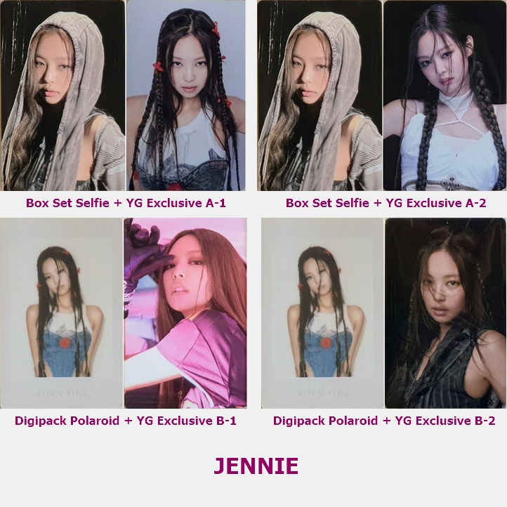 BLACKPINK BORN PINK YG Select Photocard | Shopee Philippines