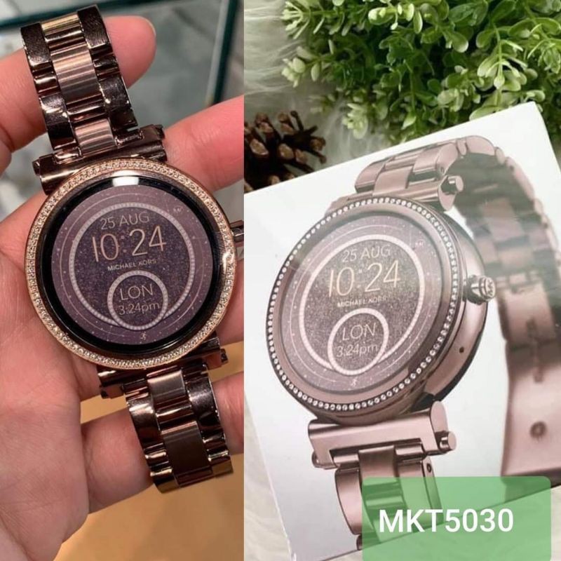 MICHAEL KORS SMARTWATCHMK SOFIE SABLE BROWN mkt 5030 Shopee Philippines