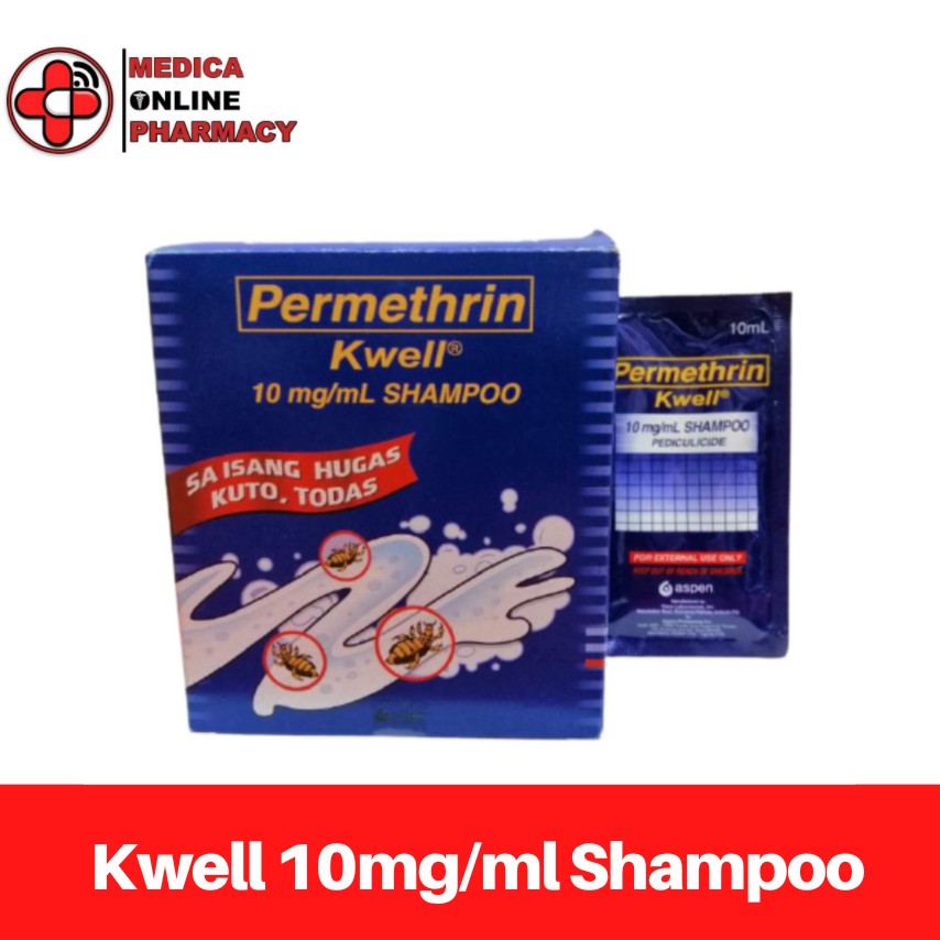 KWELL SHAMPOO 10ml 1PIECE ONLY (Pediculicide Pangtanggal Kuto