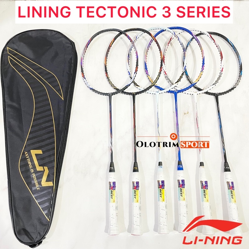 ORIGINAL LINING TECTONIC 3 SERIES Badminton Racket | Shopee Philippines