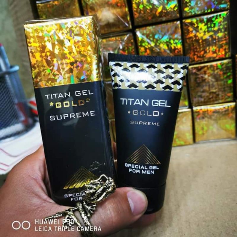 NEW TITAN GEL GOLD SUPREME 10X STRONGER 50ml