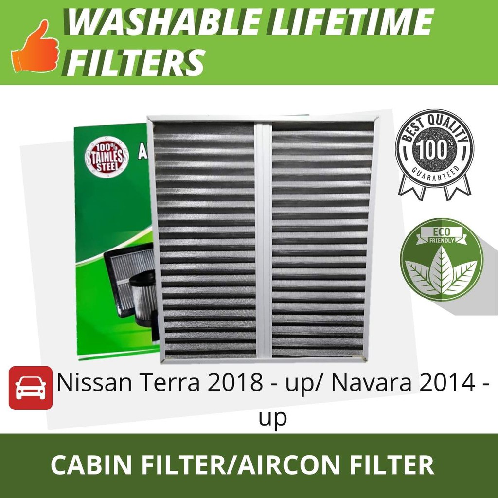 Cabin Filter Nissan Terra 2018 up Navara 2014 up Washable