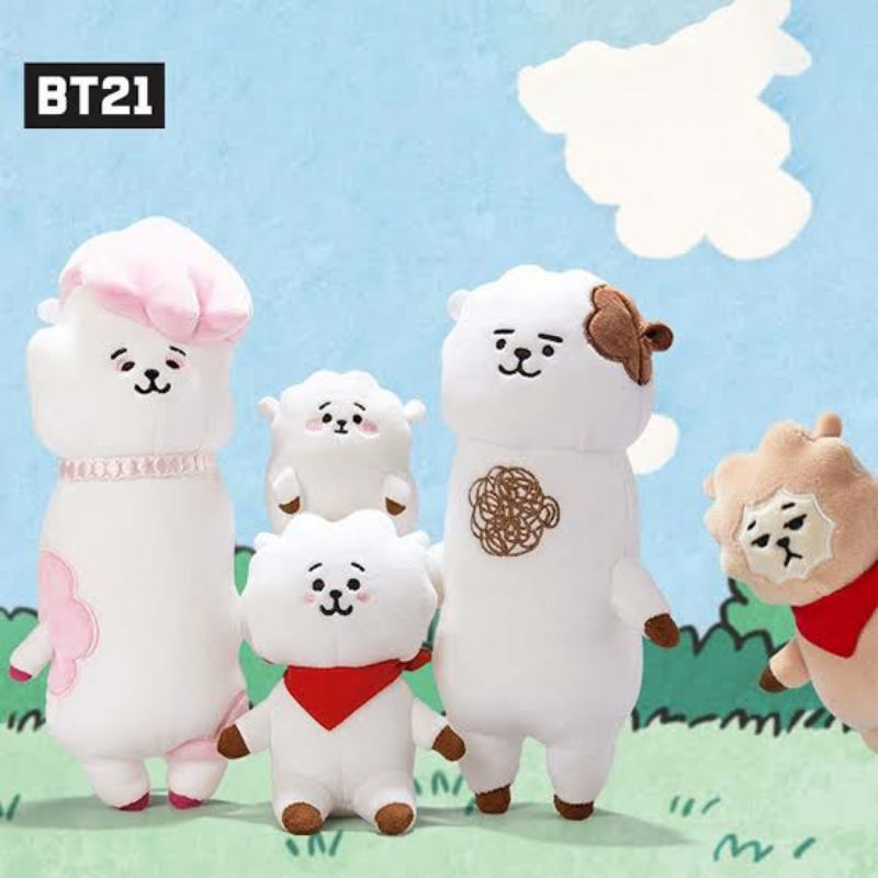 On hand] Official BT21 Universe RJ Plush Doll Set | Shopee Philippines