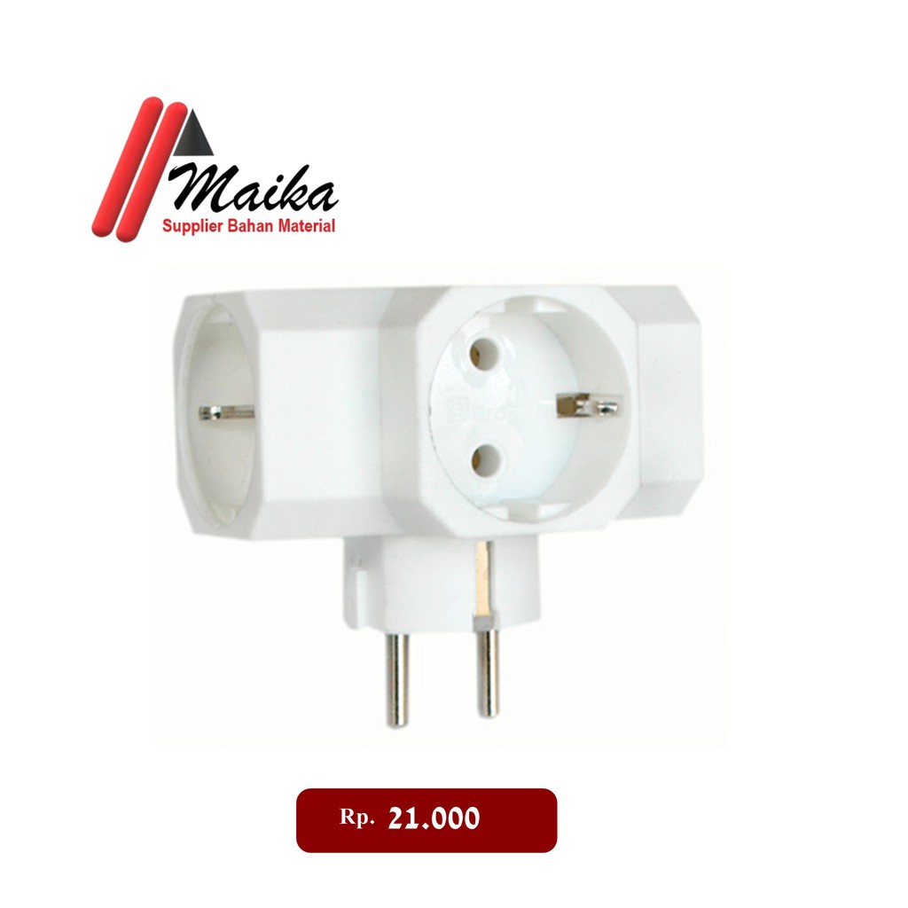 PUTIH T PLUG WITH BROCO EARTH 13830 - White | Shopee Philippines