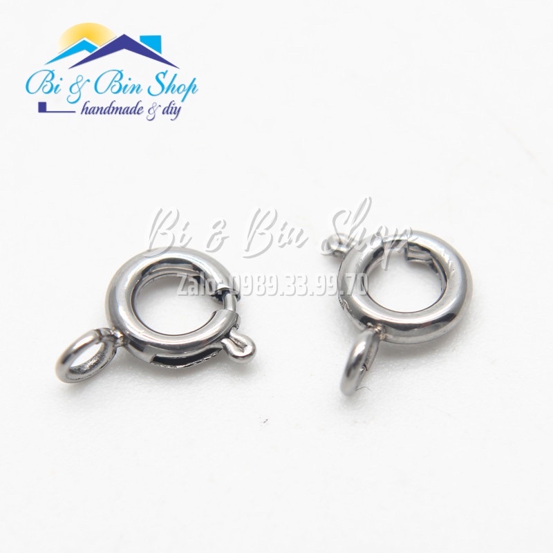 XO 2 Stainless Steel Round Spring Buckles for Necklaces, Bracelets ...