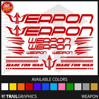 Weapon store bike components