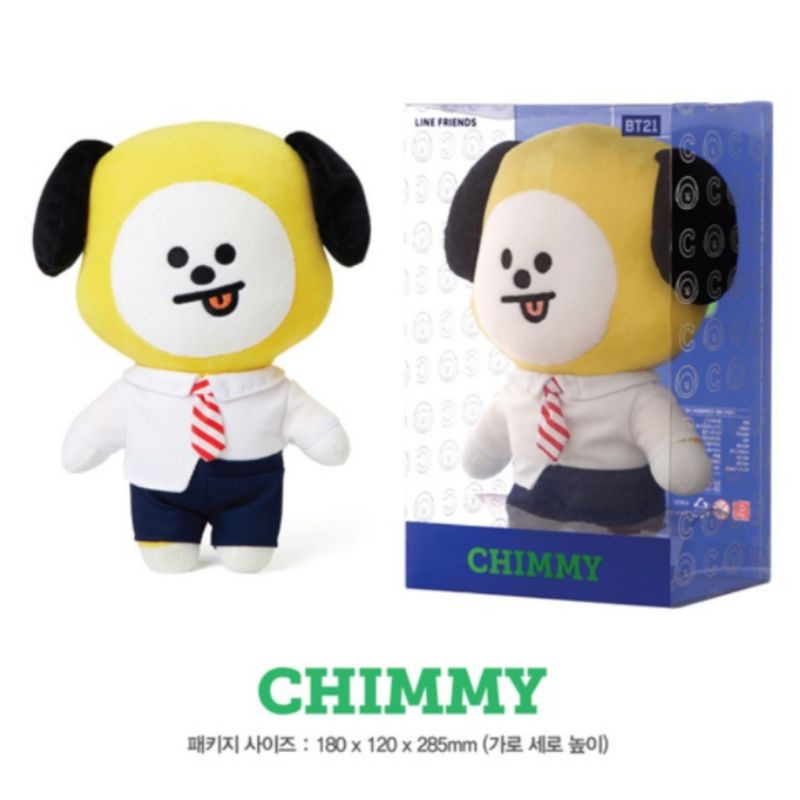 BTS BT21 AFTERSCHOOL STANDING DOLL CHIMMY [100% OFFICIAL FROM LINE ...