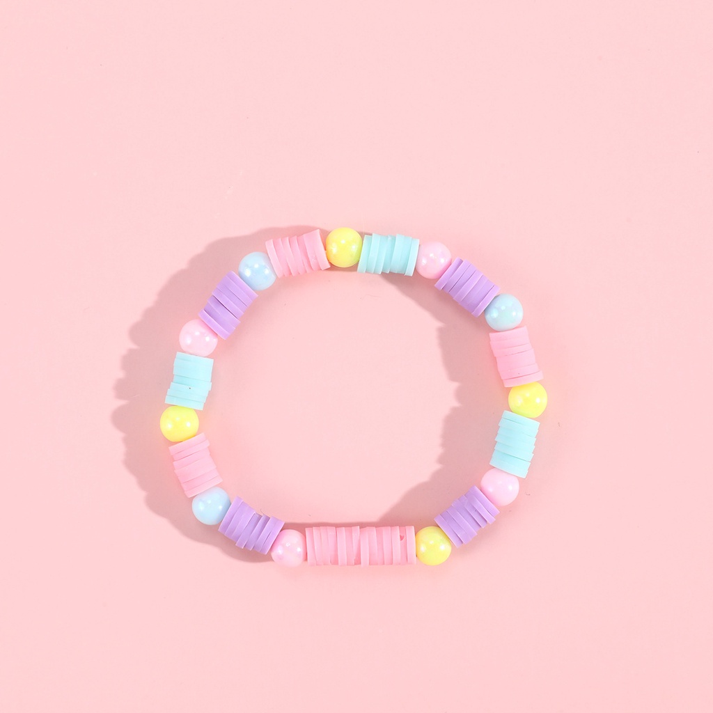 10 colors Korean Pastel Bead Bracelet Girl's Jewelry Cute Princess