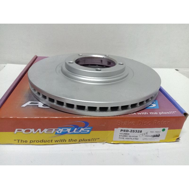 POWERPLUS DISC ROTOR HYUNDAI STAREX '03/H100 (FRONT) | Shopee Philippines