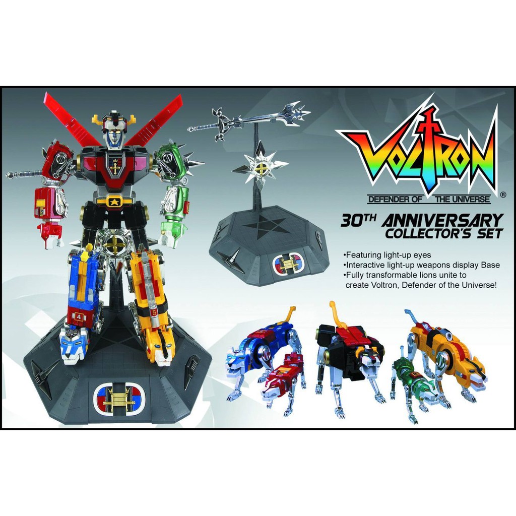 Voltron 30th anniversary sales