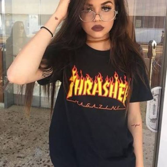 Thrasher store shirt girl