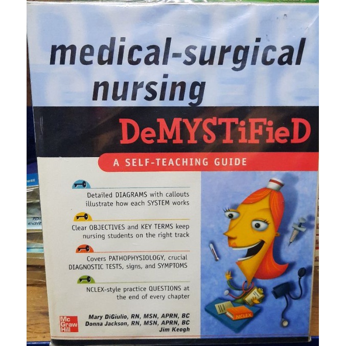 MedicalSurgical Nursing Demystified A self Teaching Guide Shopee Philippines