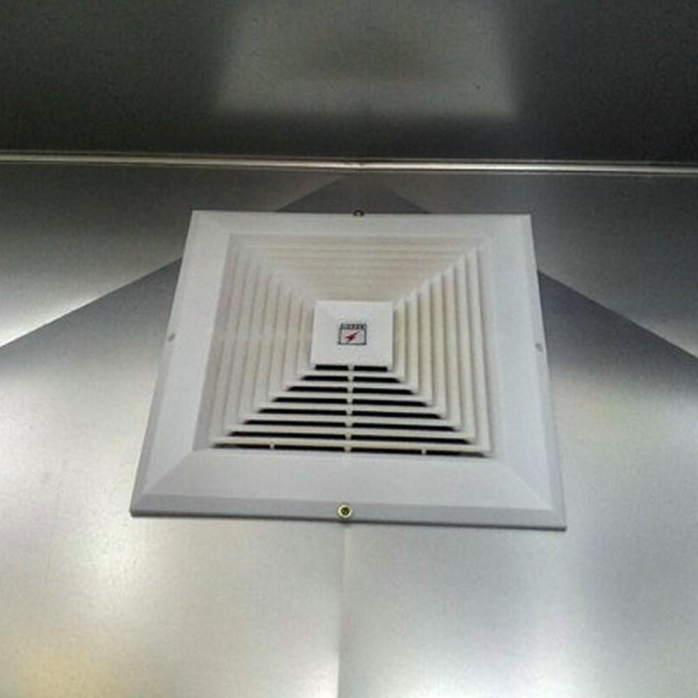 bathroom ceiling vent cover Return Air Flow Reinforced Plastic Fan