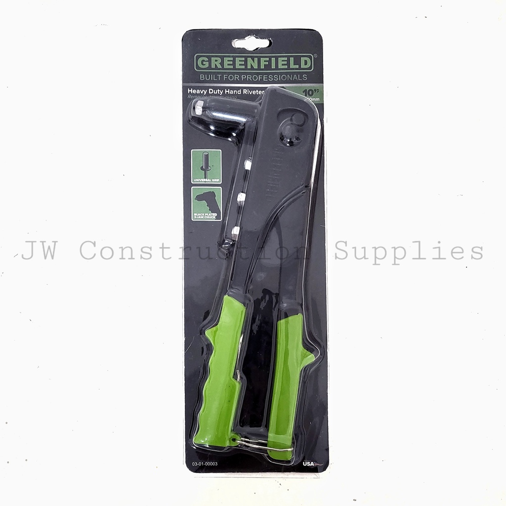 GREENFIELD Heavy Duty Hand Riveter 10