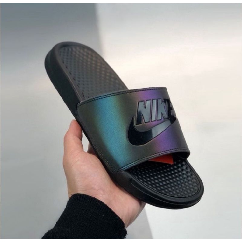 Nike best sale slides holographic