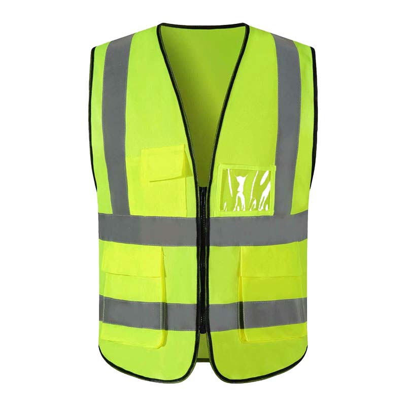 Reflective Safety Vest High Visibility Safety Vest with Pockets ...