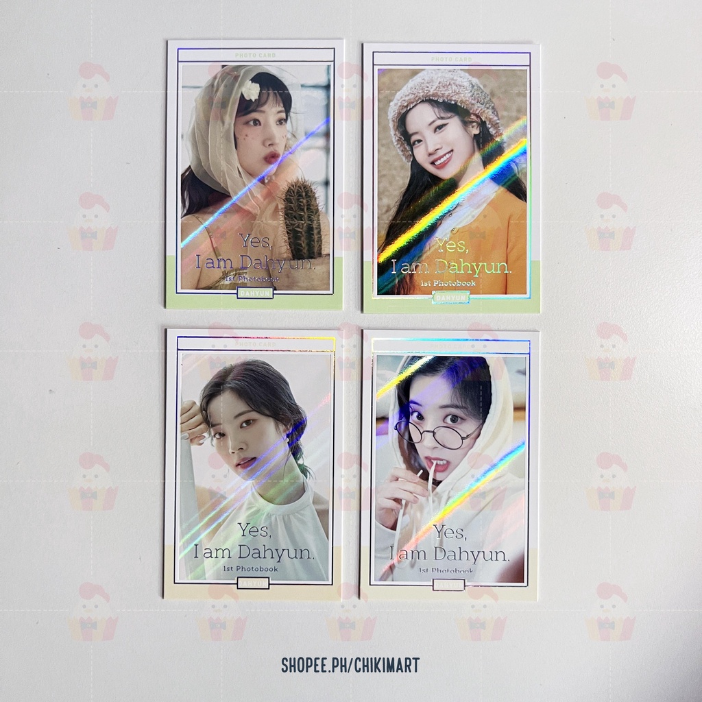 Yes, I am Dahyun (YIAD) Official Photobook Inclusions (Photocards