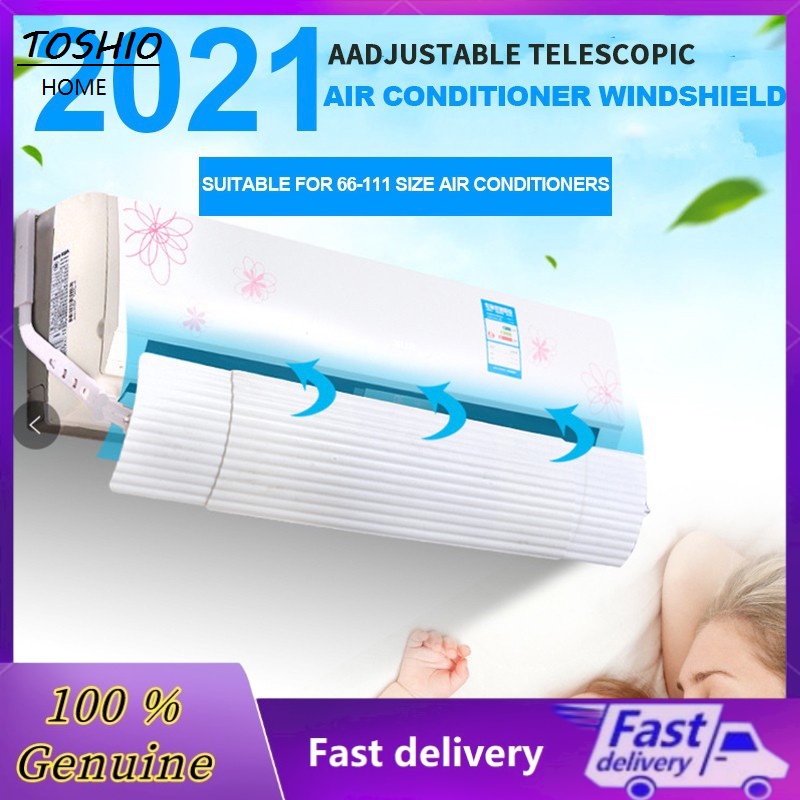 TOSHIO Aircon Wind Deflector / Blocker (AC Unit NOT Included) Hanging