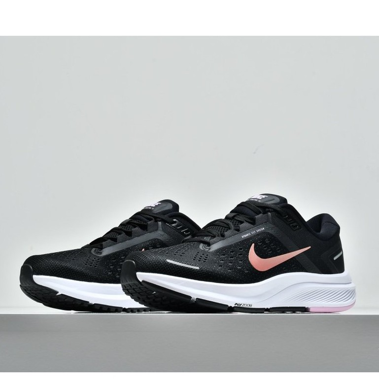 Rose gold and on sale black nike shoes