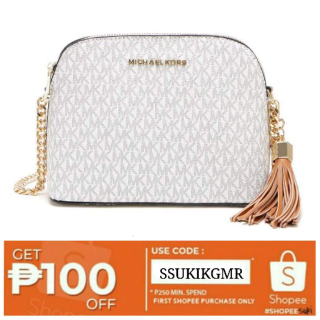 Mk sling bag restock white Shopee Philippines