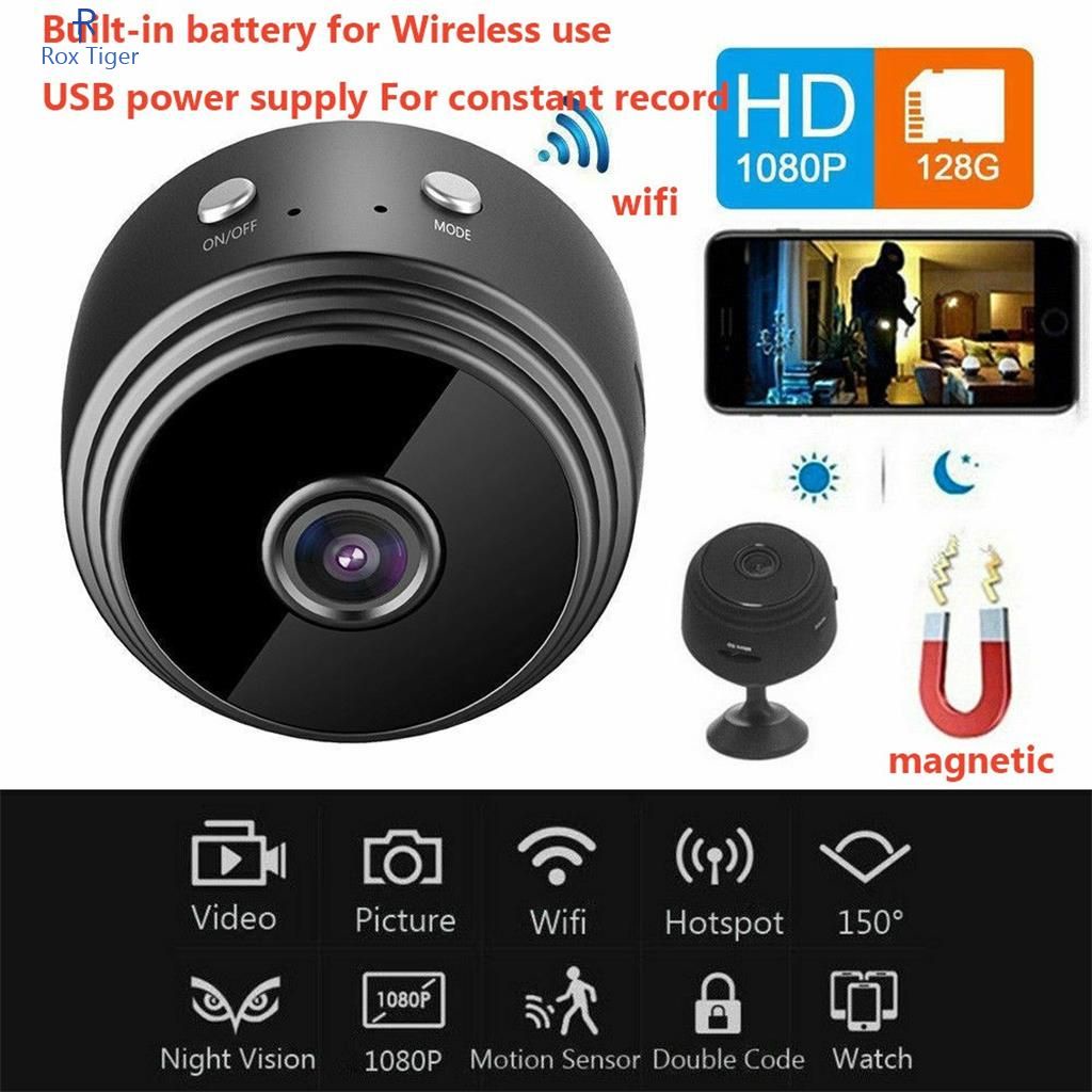 A9 Mini Full-HD 1080P Small Wifi Camera Wifi IP Mini Camera IR