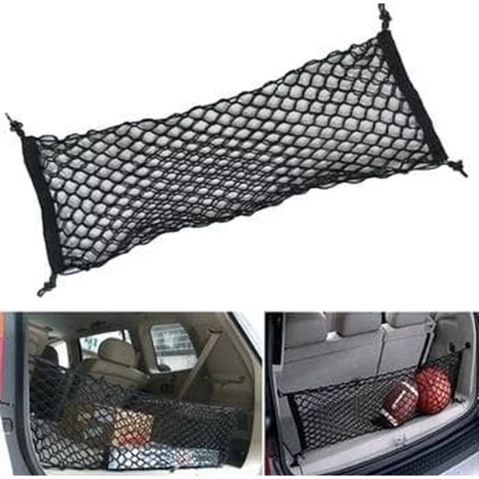 Car Rear Luggage Net Safety Cargo Net Innova Avanza Sedan SUV MPV ...