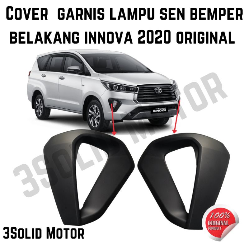Innova 2020 ORIGINAL FRONT BUMPER SEN LIGHT GARNINS COVER | Shopee ...