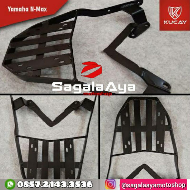 Bracket Box motorbike Kucay static yamaha nmax old monorack givi kappa ...